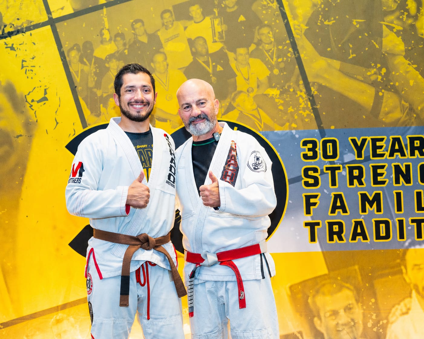Coach Elias with Master Carlos Machado